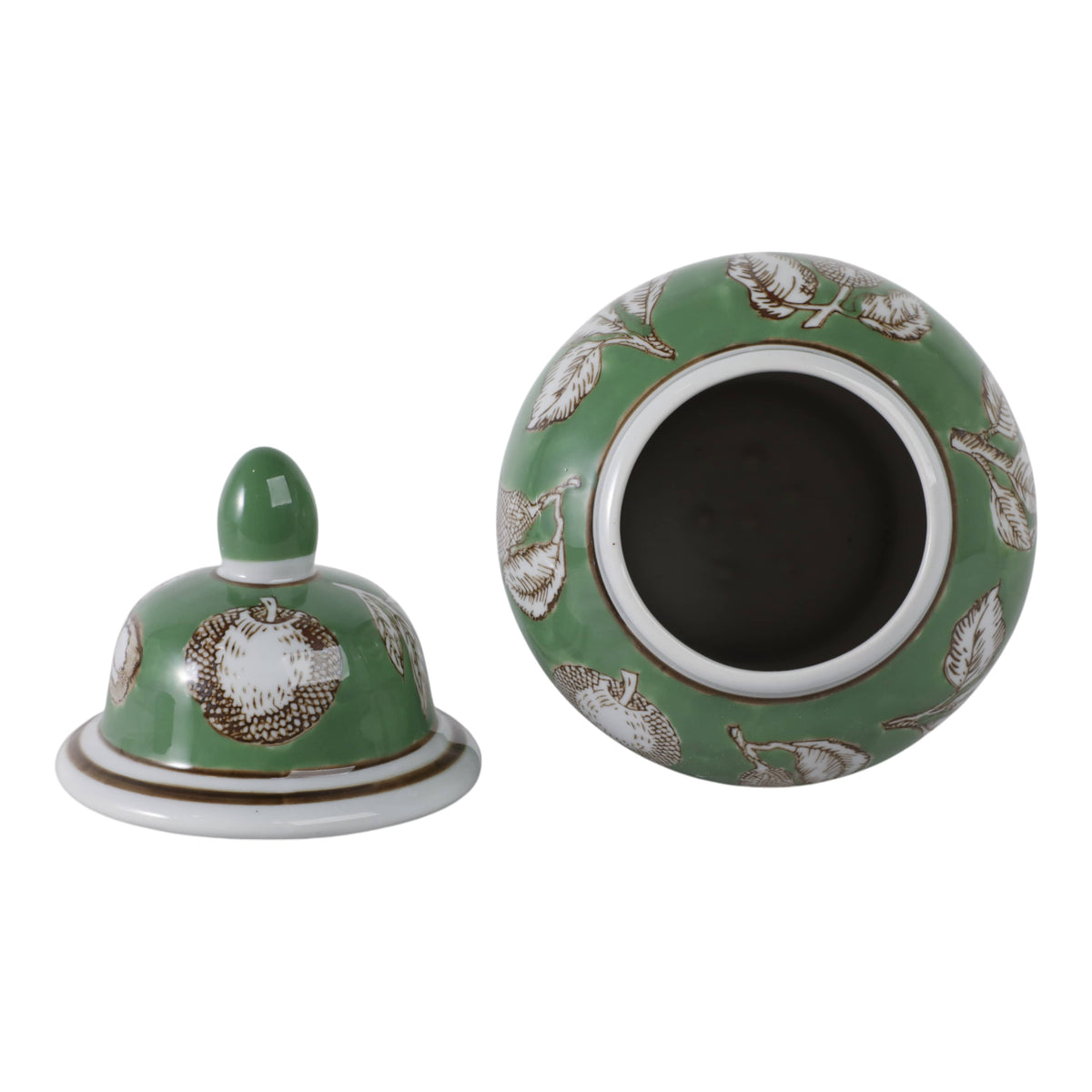 Sagebrook Home Eldredport Green Chinoiserie Decorative Jars