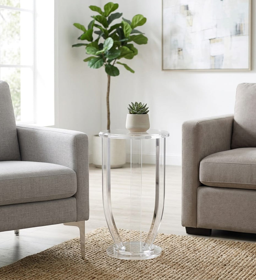 Elginvale Clear Table - secondary