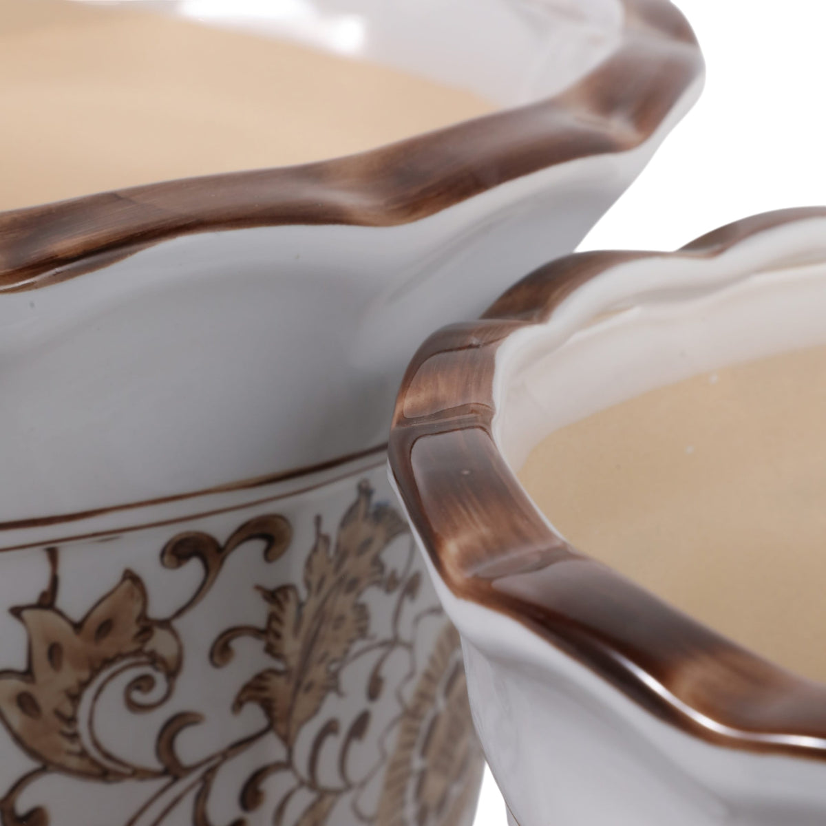 Sagebrook Home Enochfield Brown Planter Pots & Planters