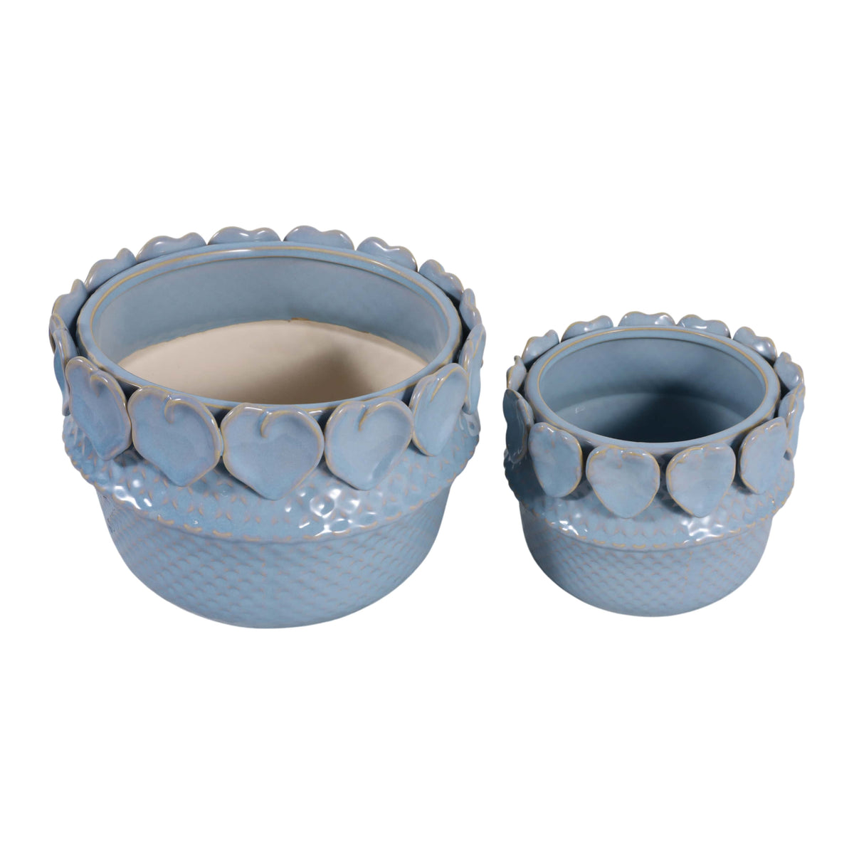 Sagebrook Home Fallonrun Blue Planter Pots & Planters
