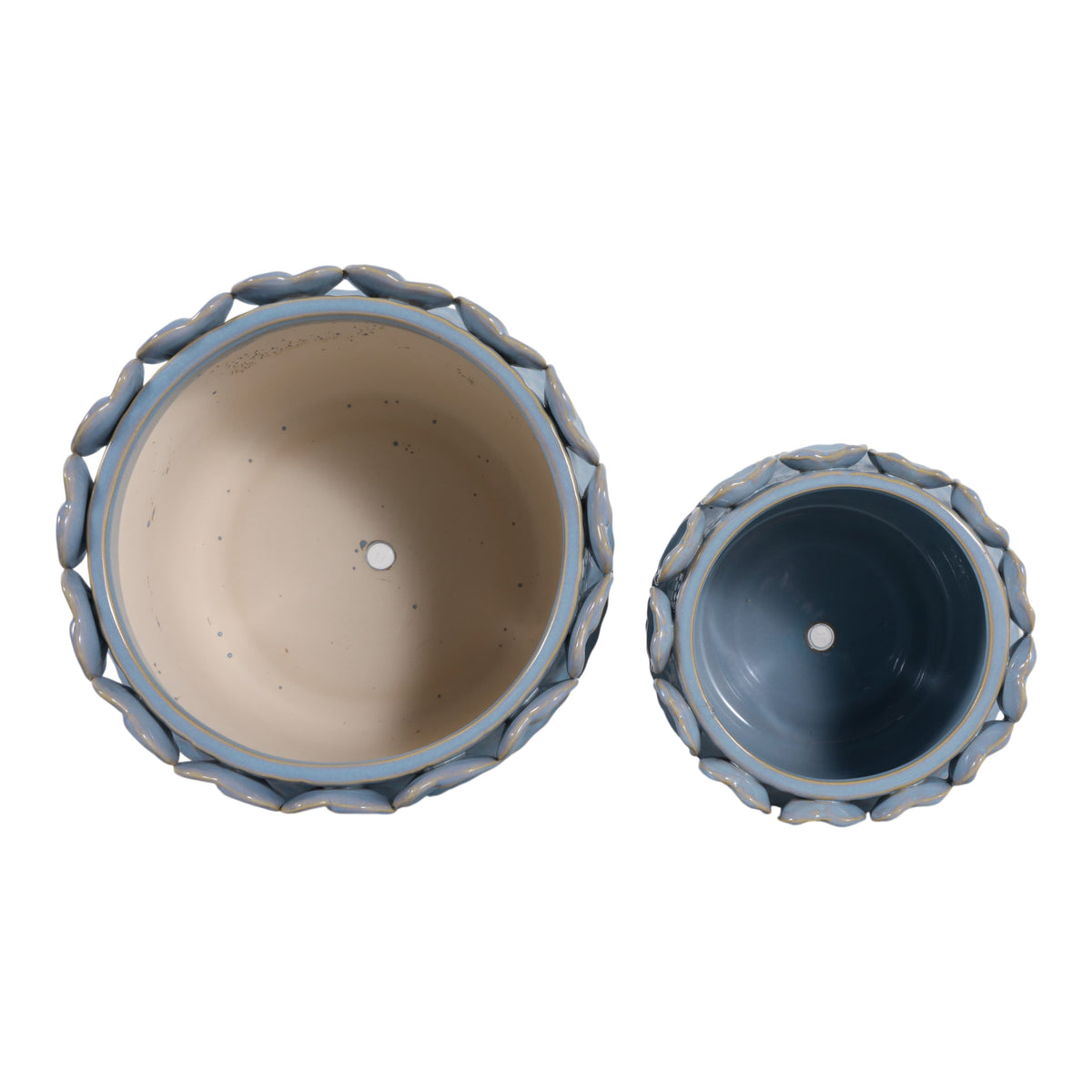 Sagebrook Home Fallonrun Blue Planter Pots & Planters