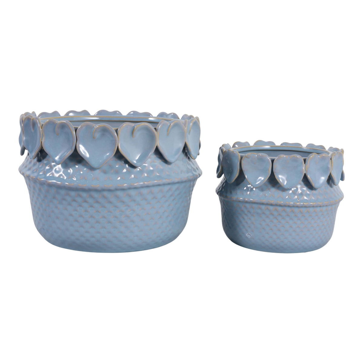 Sagebrook Home Fallonrun Blue Planter Pots & Planters