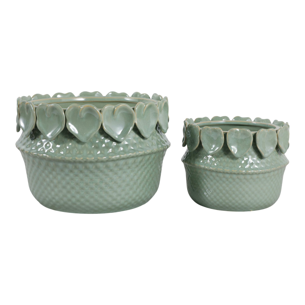 Sagebrook Home Fallonrun Green Planter Pots & Planters