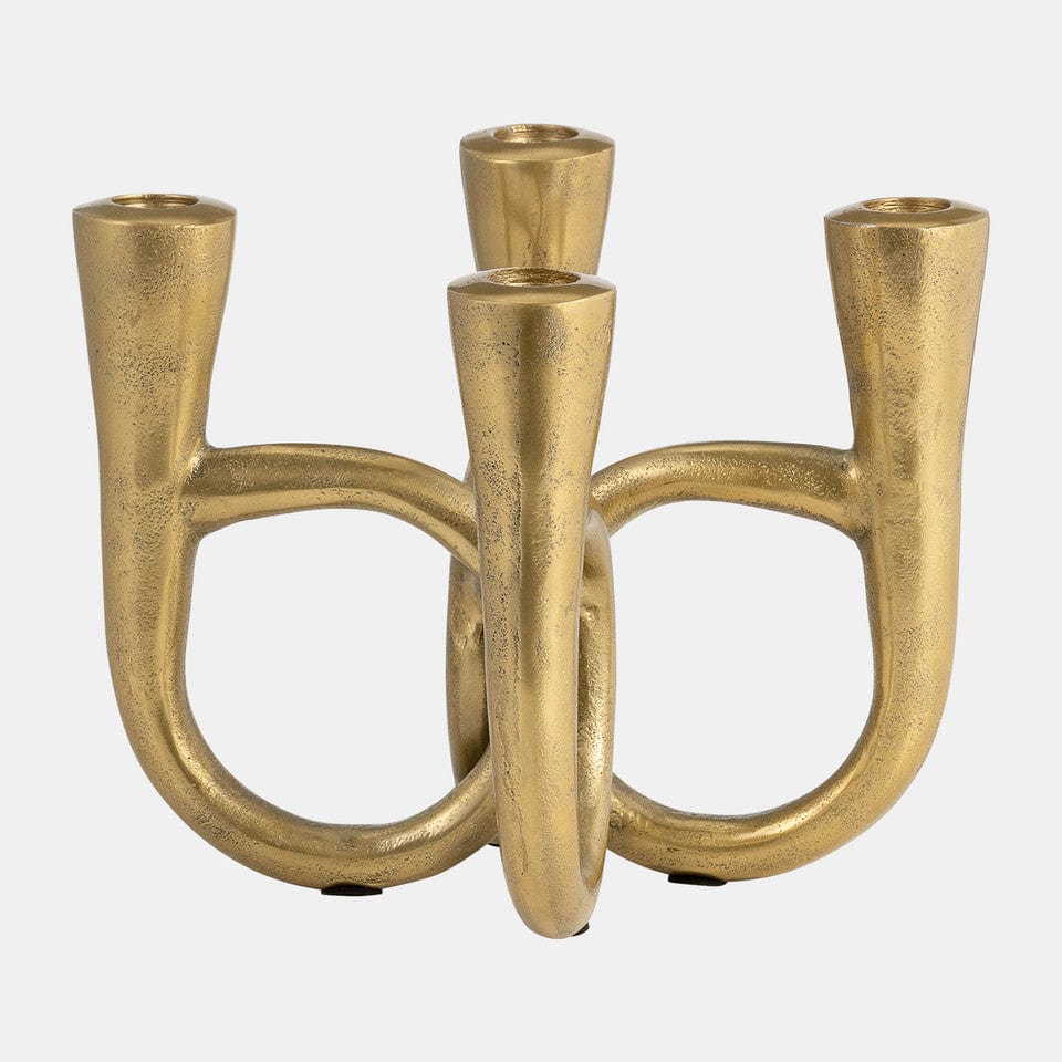 Sagebrook Home French Horn Taper Candleholder Candle Holders 18209