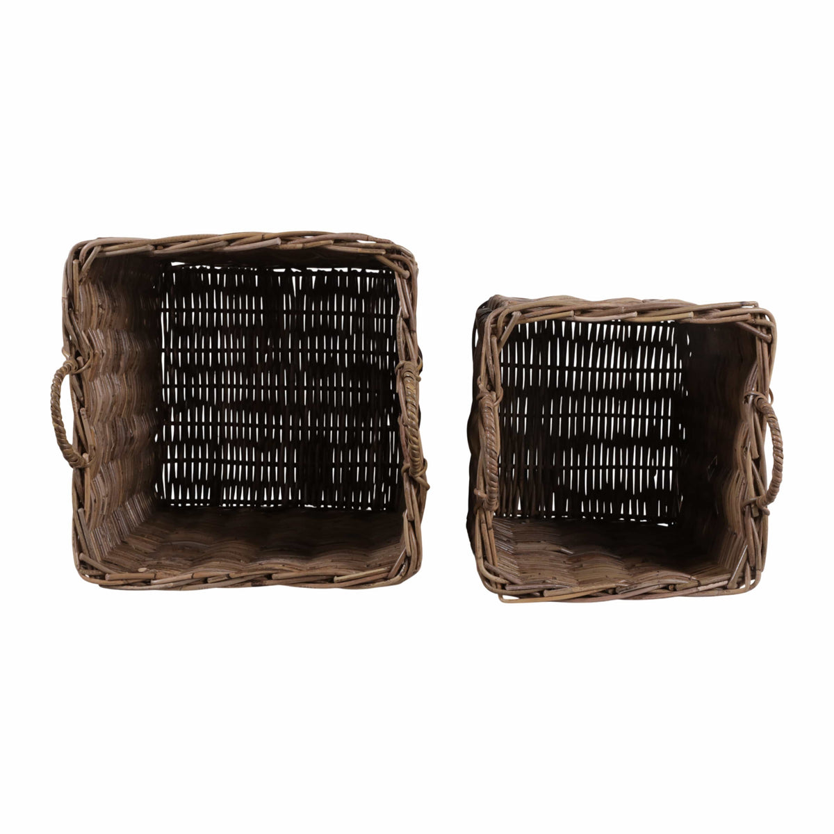 Sagebrook Home Fultonbrook Brown Storage Baskets