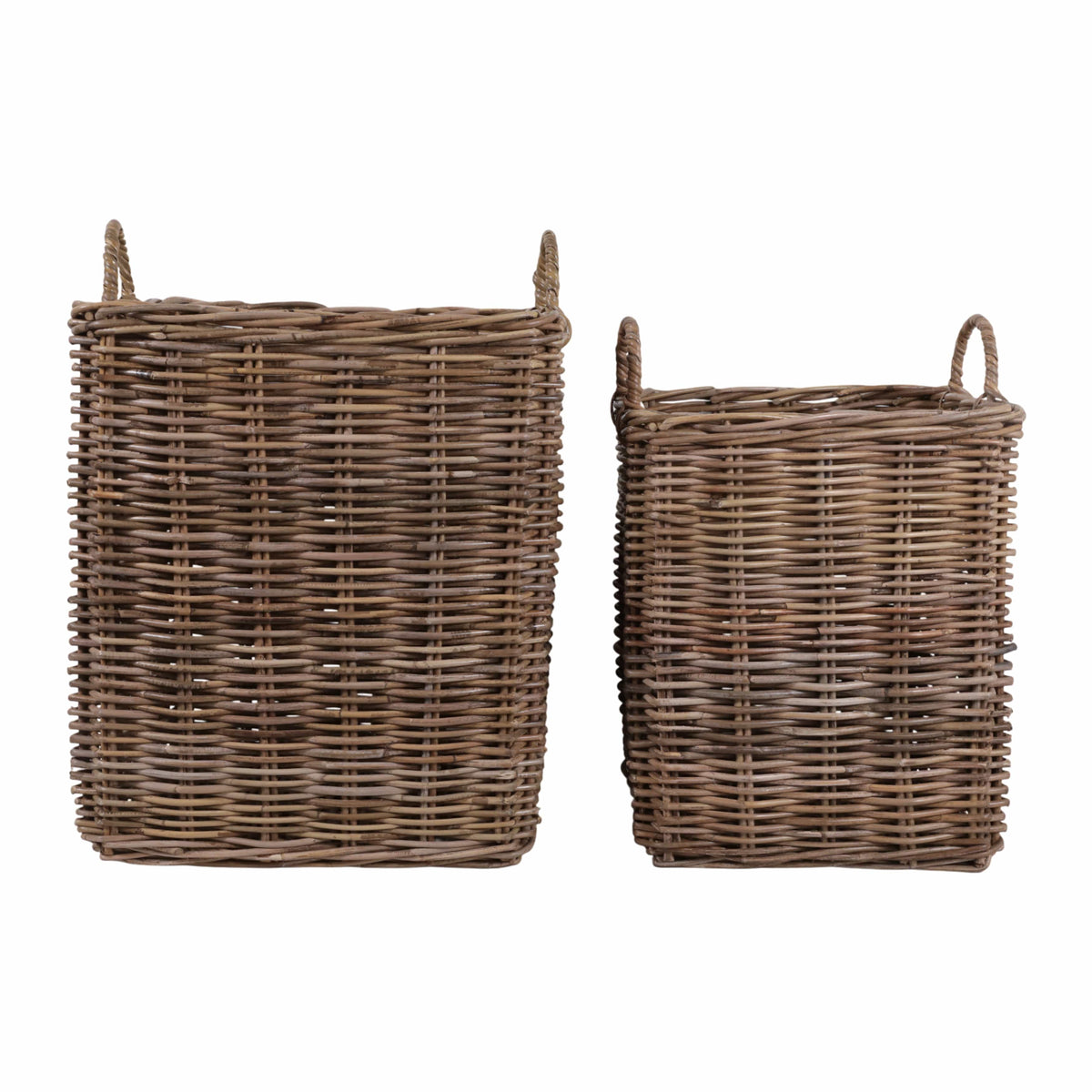 Sagebrook Home Fultonbrook Brown Storage Baskets
