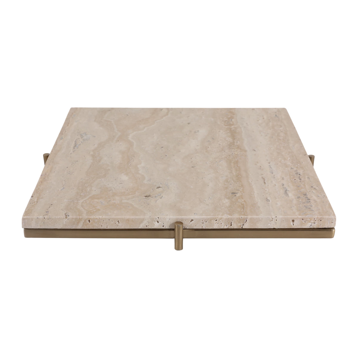 Sagebrook Home Gentryhaven Tan Tray Tray EV23524