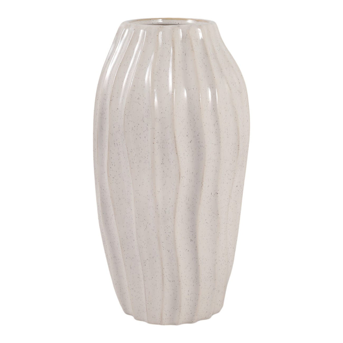 Sagebrook Home Gila Large Cream Vase Vase EV22222-02