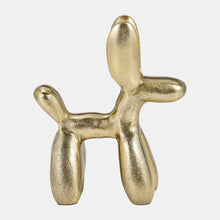 Sagebrook Home Gold Balloon Dog Kids 17775