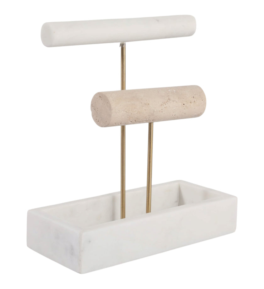 Holcombmoor White Jewelry Stand