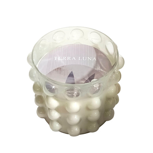 Sagebrook Home Ivory Bubble Candle Candles 80278-03