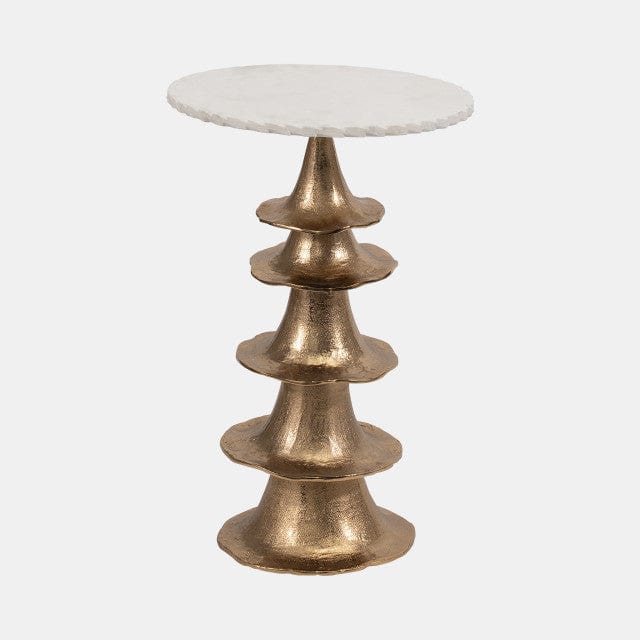 Sagebrook Home Jagged Edge Accent Table Side Tables 18756