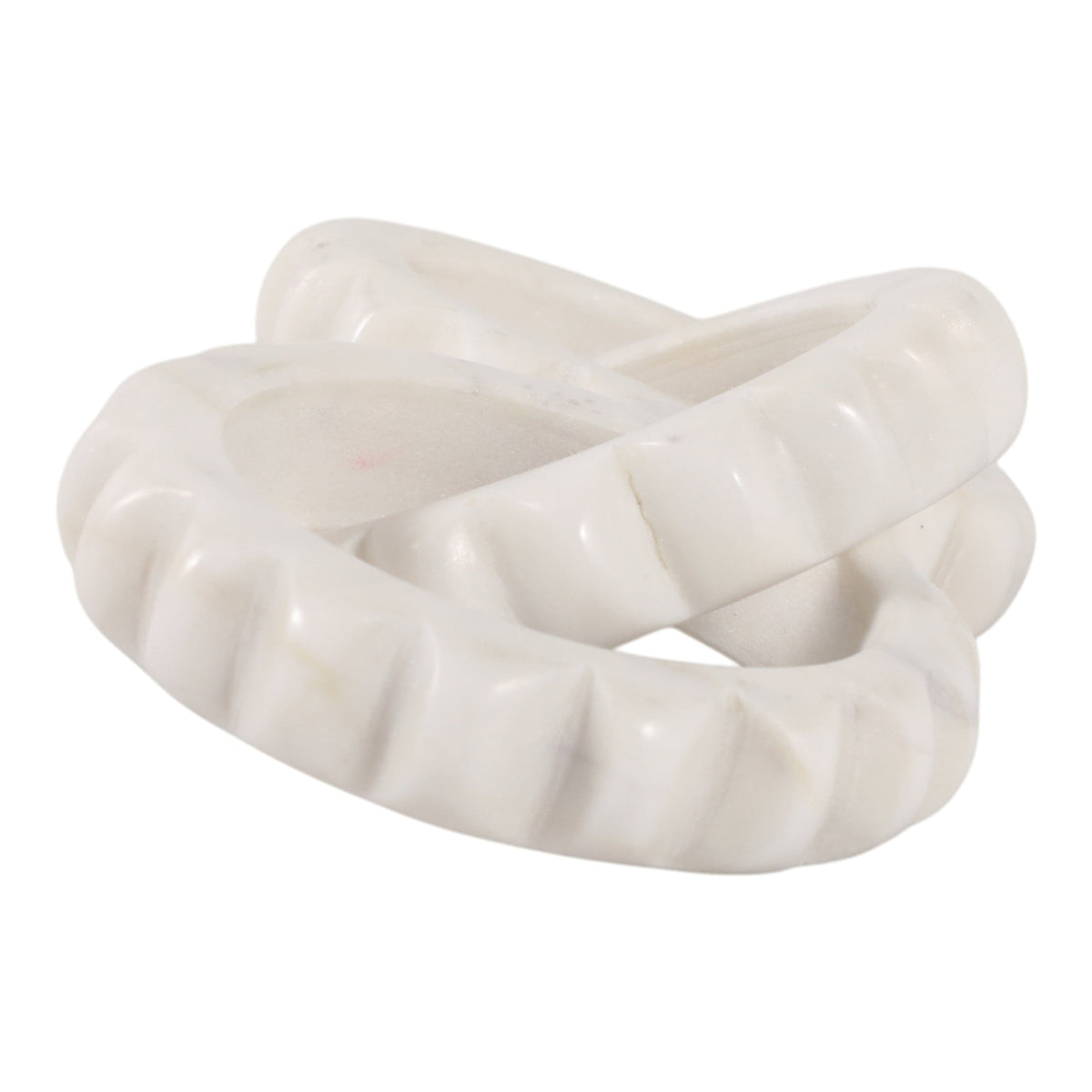 Sagebrook Home Lonna Carved Marble Chain Object Decorative Objects EV22727