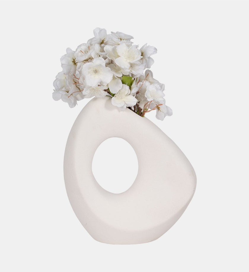 Lopsided Open Cut Out Vase - secondary
