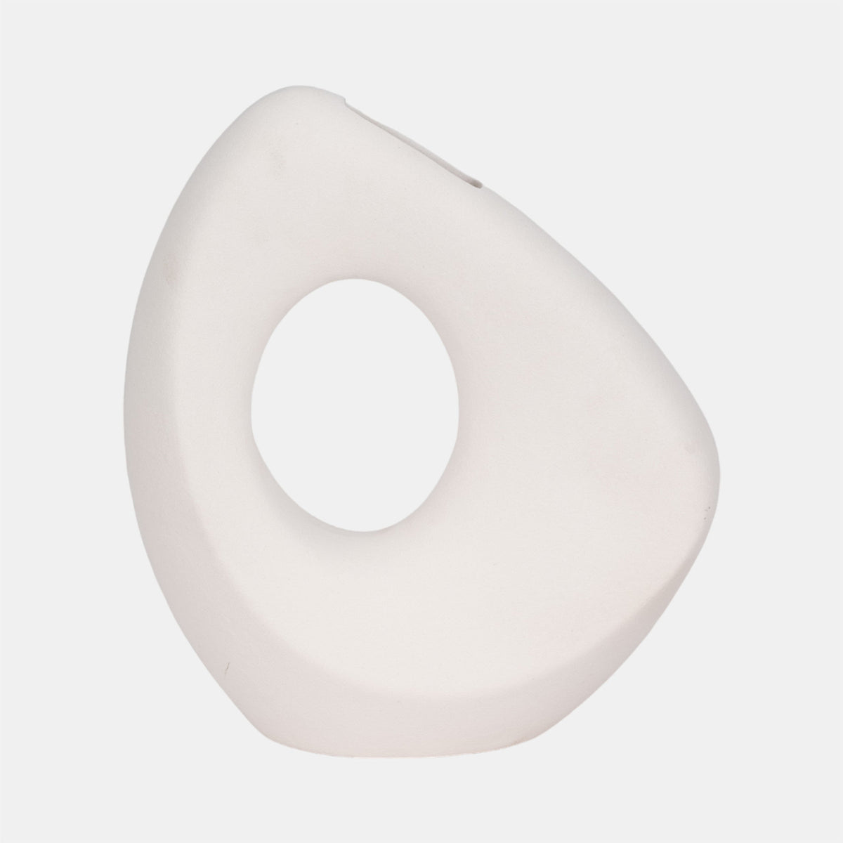 Sagebrook Home Lopsided Open Cut Out Vase Vase