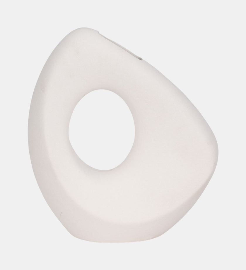 Lopsided Open Cut Out Vase