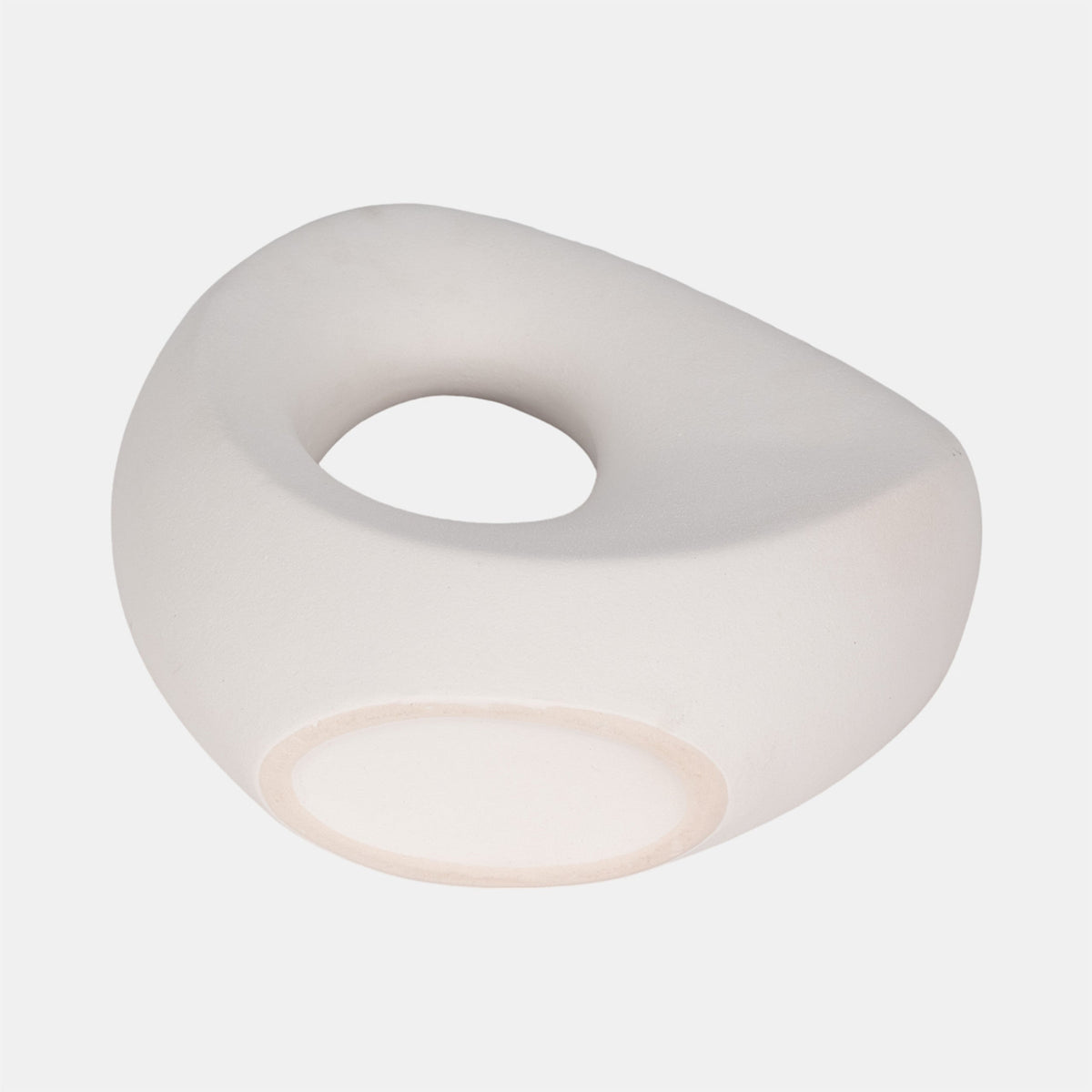 Sagebrook Home Lopsided Open Cut Out Vase Vase