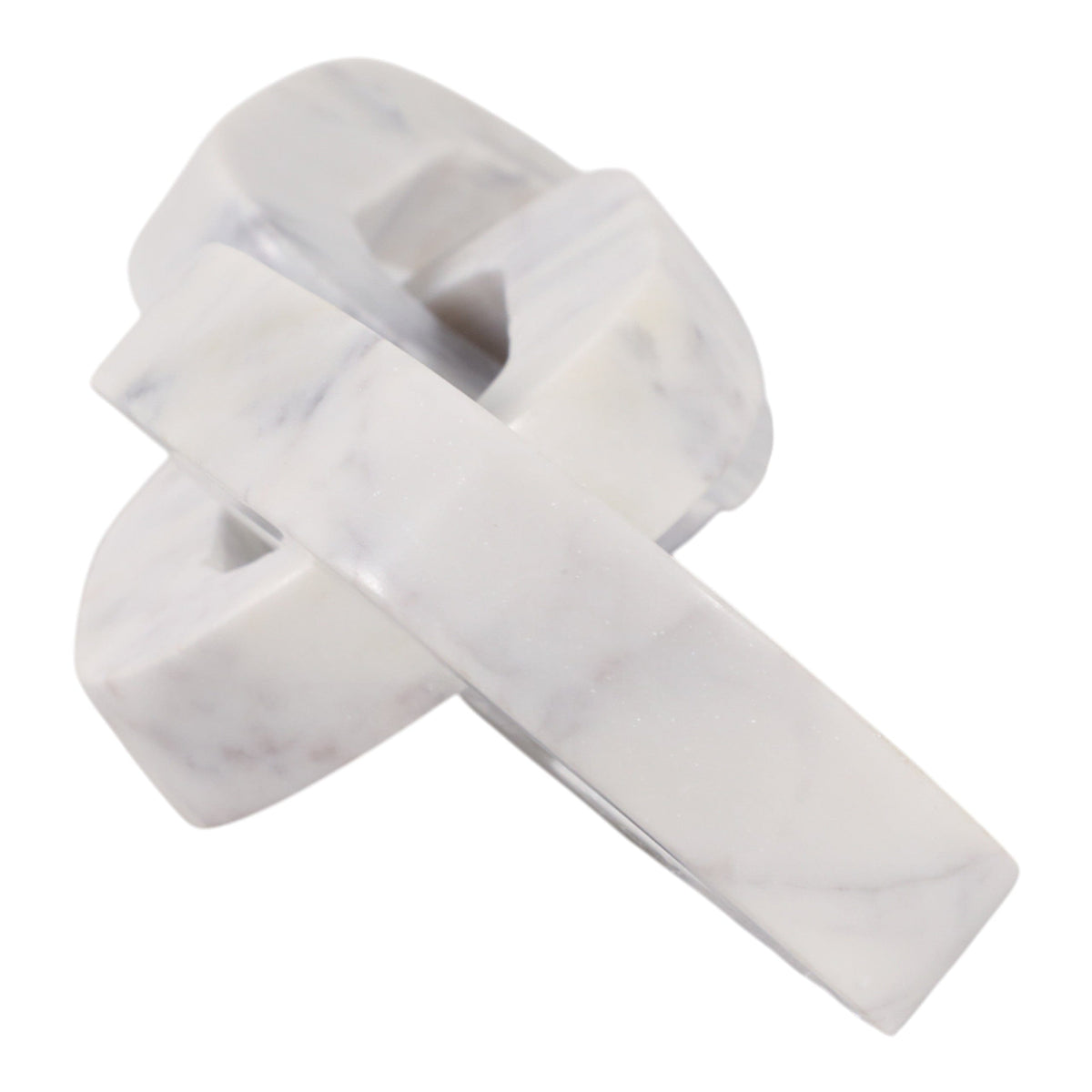 Sagebrook Home Louvine Carved Marble Chain Object Decorative Objects EV22719