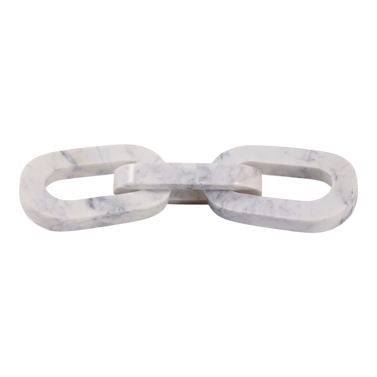 Sagebrook Home Louvine Carved Marble Chain Object Decorative Objects EV22719