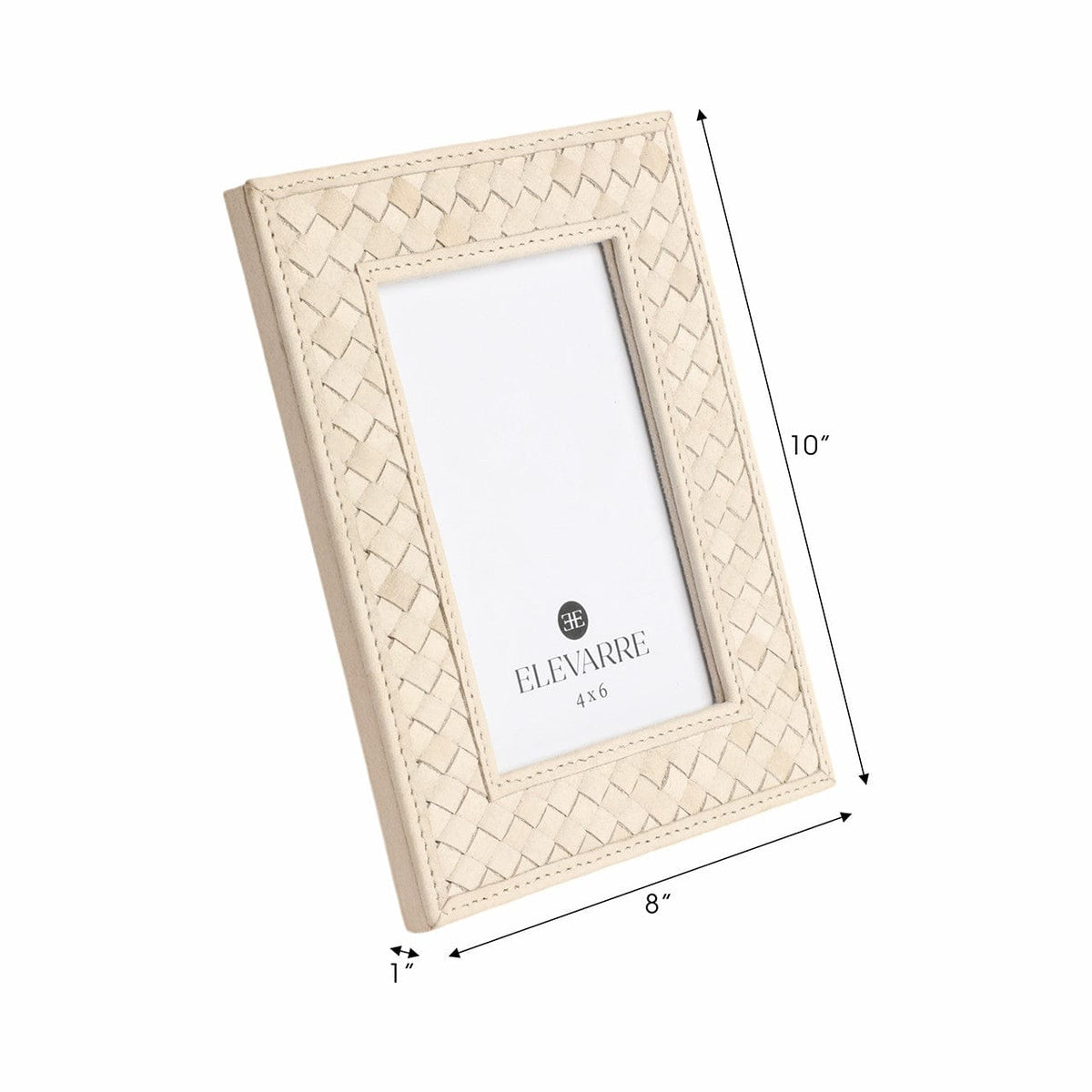 Sagebrook Home Luanda Lether Photo Frame Picture Frames