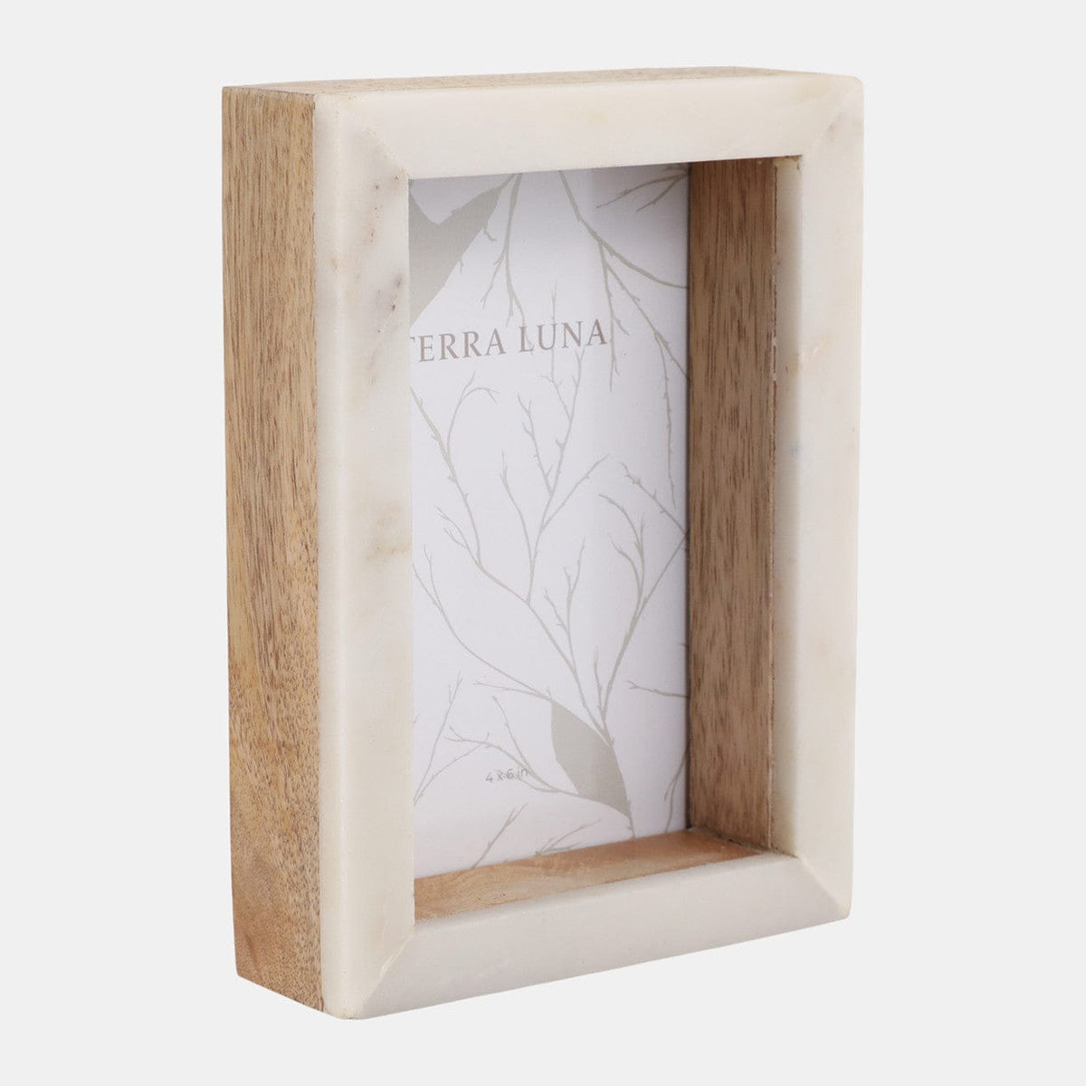 Sagebrook Home Marble Block Photo Frame Picture Frames