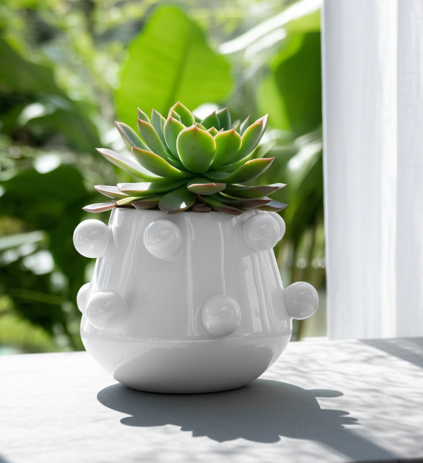 Nelsonham White Planter - secondary