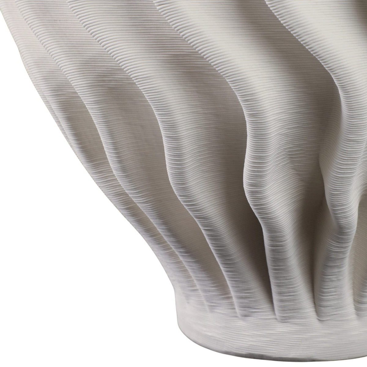 Sagebrook Home Ovalta Small 3D Printed Vase Vases EV22021-01