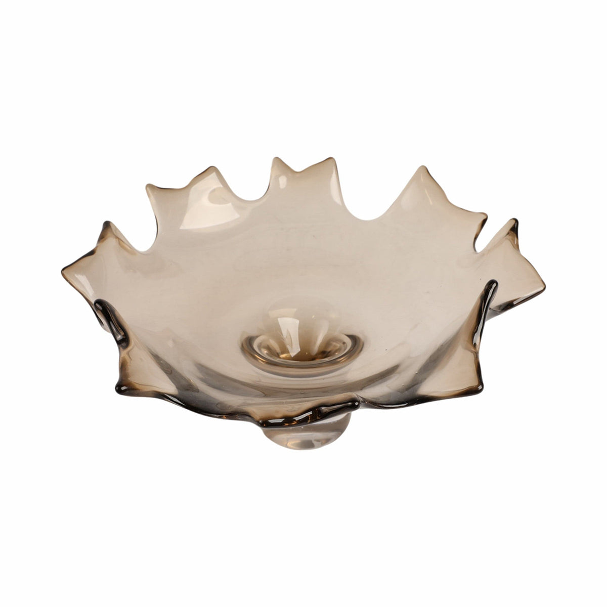 Sagebrook Home Padma Artisan Blown Glass Bowl Bowl EV21415