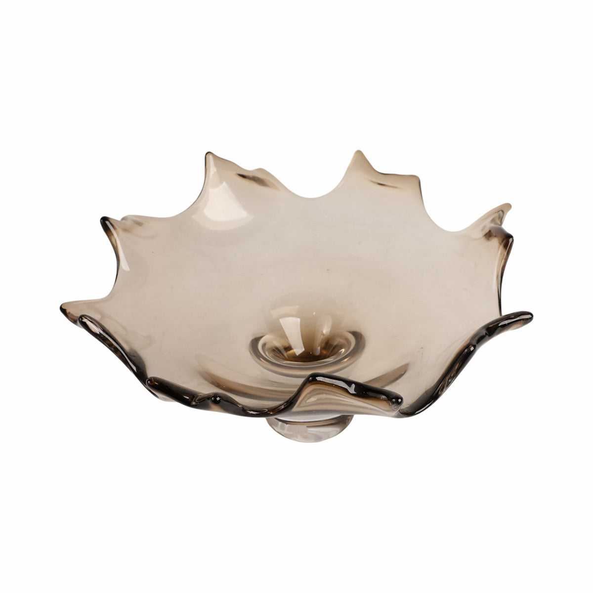 Sagebrook Home Padma Artisan Blown Glass Bowl Bowl EV21415