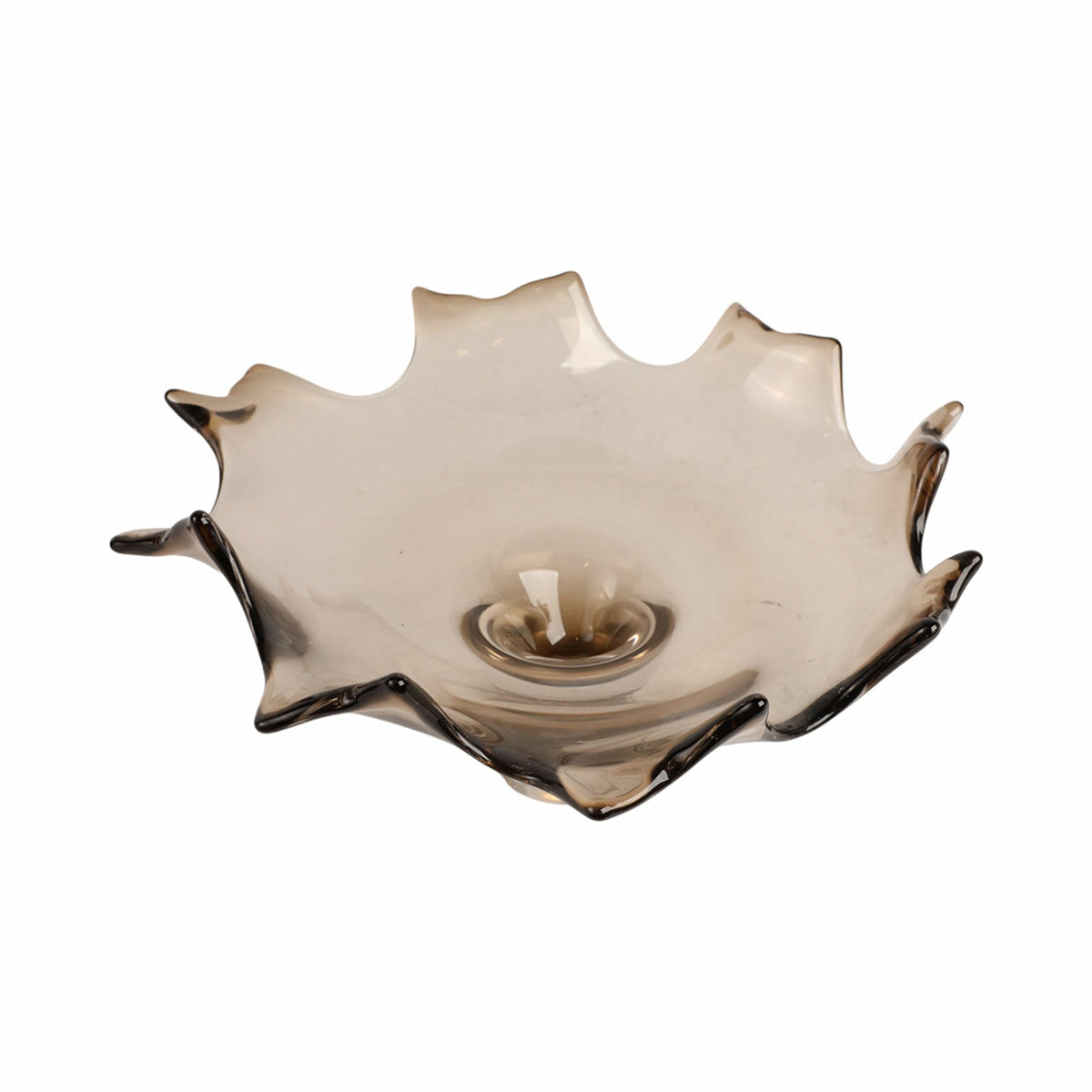 Sagebrook Home Padma Artisan Blown Glass Bowl Bowl EV21415