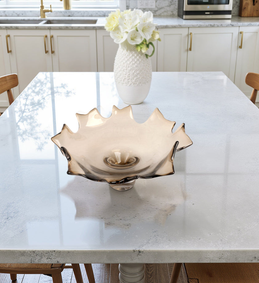 Padma Artisan Blown Glass Bowl - secondary