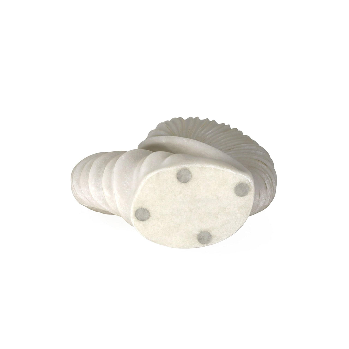 Sagebrook Home Quartz Resin Shell Statuary Decorative Objects EV22160