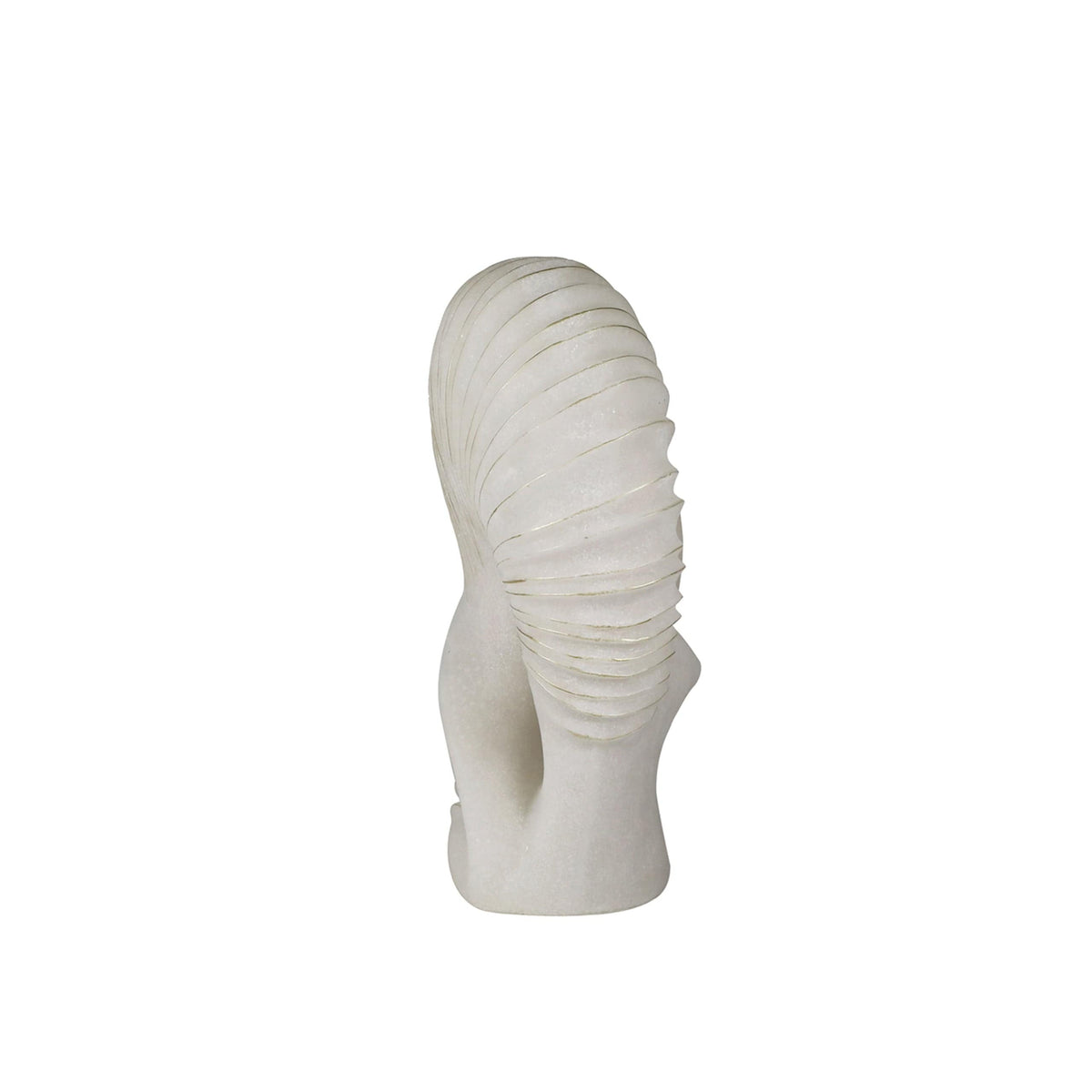 Sagebrook Home Quartz Resin Shell Statuary Decorative Objects EV22160