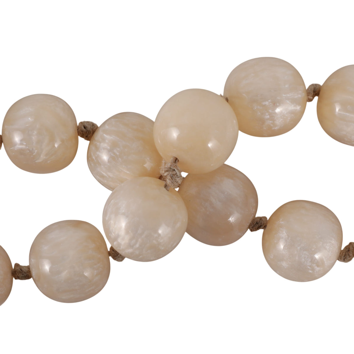 Sagebrook Home Rossrose Ivory Bead Decor 18706-02