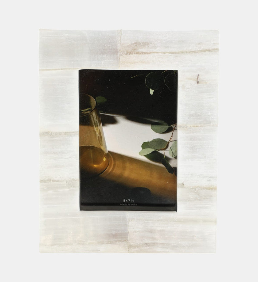 Selenite Photo Frame