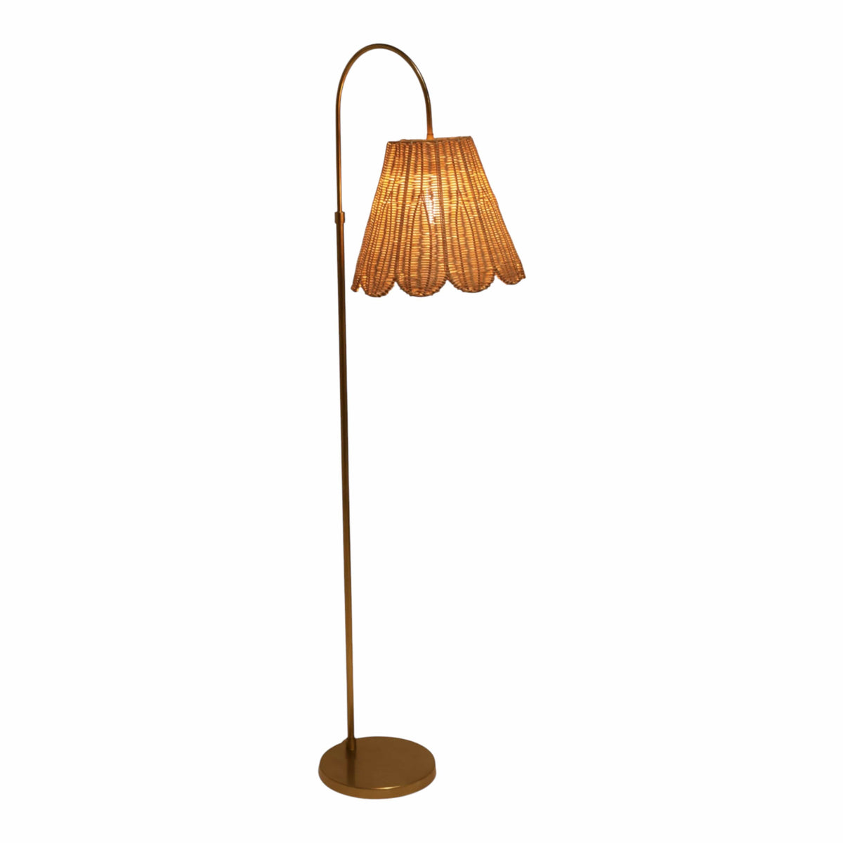 Sagebrook Home Shawway Gold Lamp Floor Lamps 51540