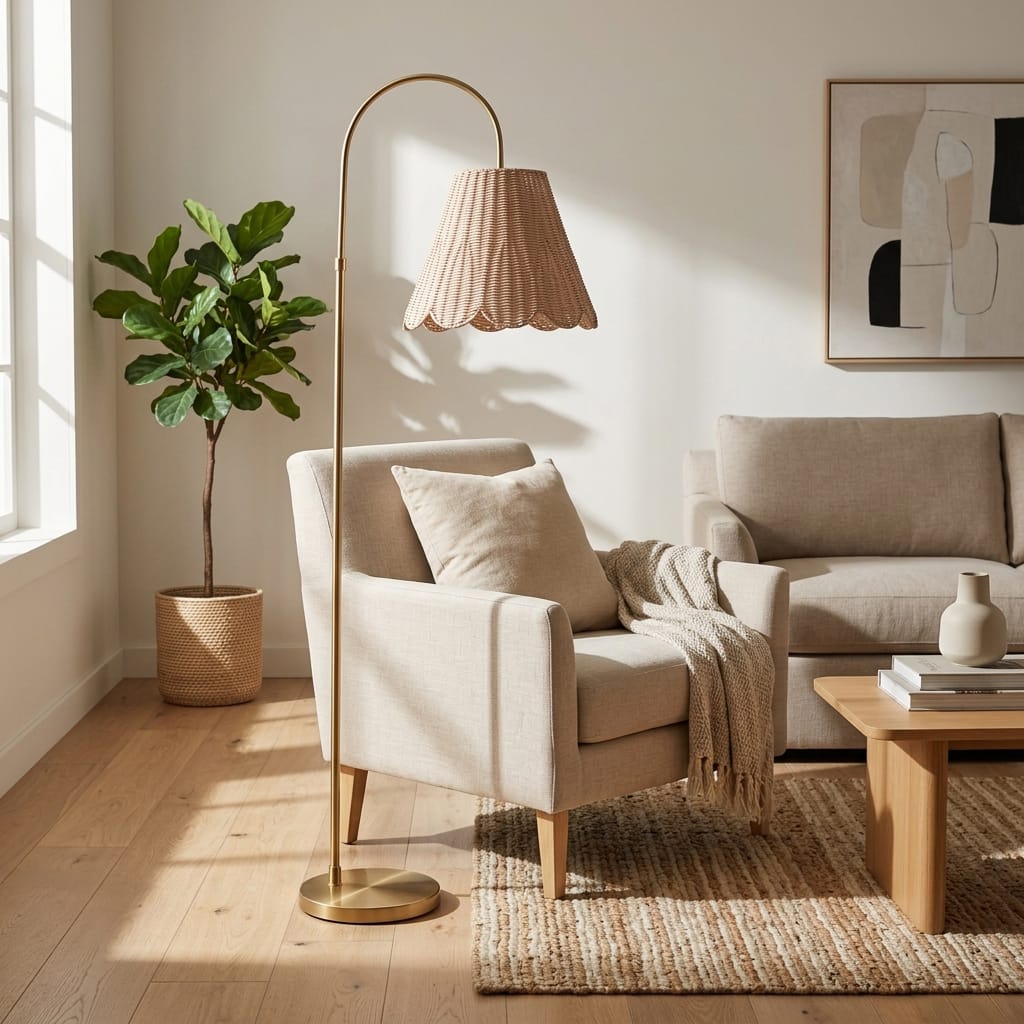 Sagebrook Home Shawway Gold Lamp Floor Lamps 51540