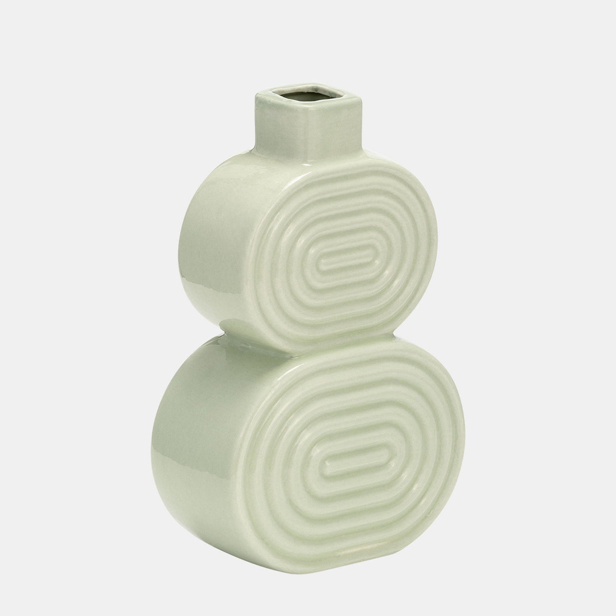 Sagebrook Home Stacked Circles Vase Vase 17993-03