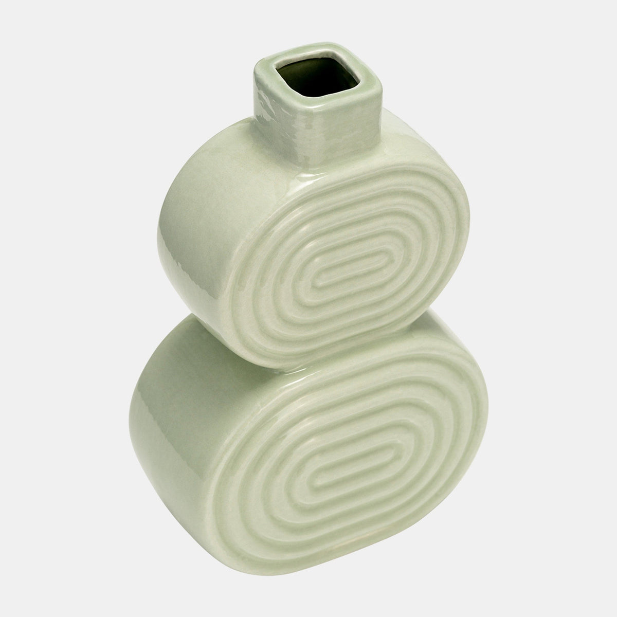 Sagebrook Home Stacked Circles Vase Vase 17993-03