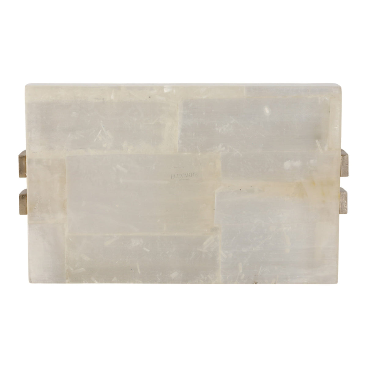 Sagebrook Home Surrey Selenite Tray Decorative Trays EV51409