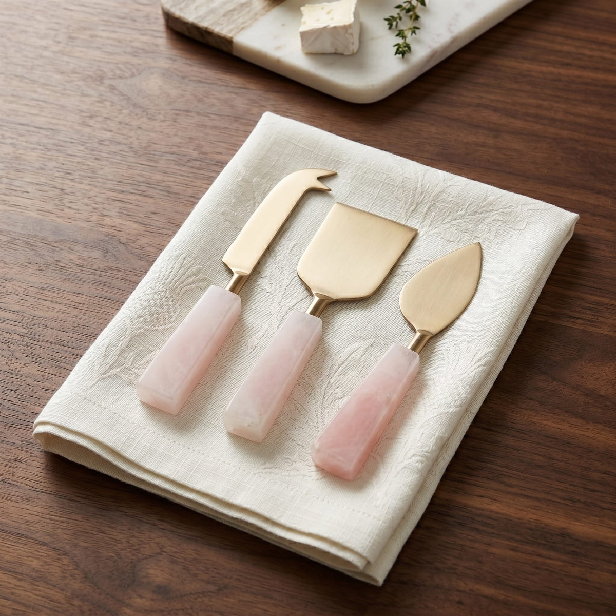 Sagebrook Home Tannermill Set of 3 Gold Serveware Kitchen Tools & Utensils EV23546