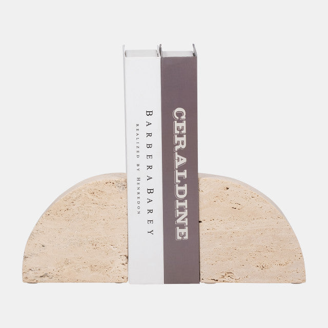 Travertine Bookends - secondary