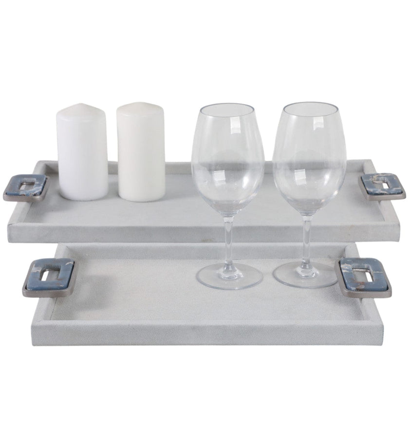 Violi Suede Blue Angelite Gemstone Hard - secondary