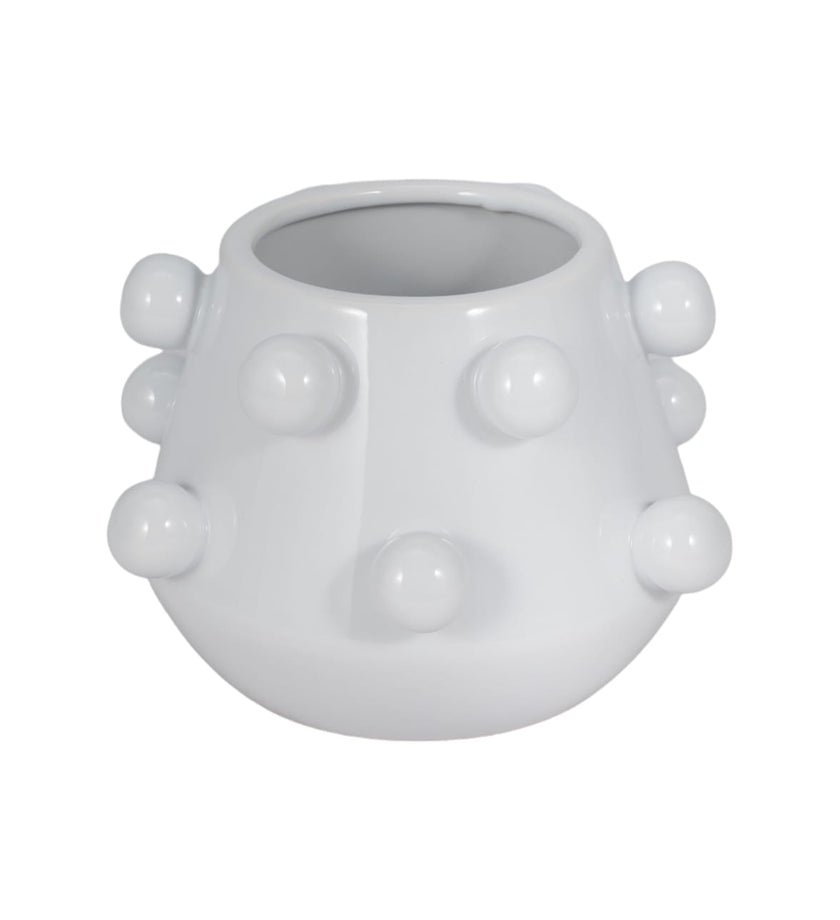 White Planter Pot