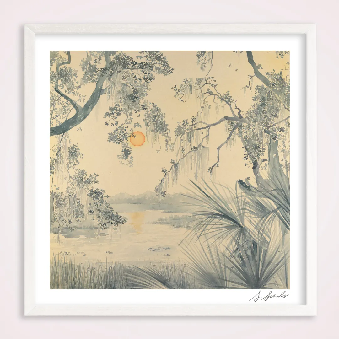 Sarah Schools 8" x 8" Daffodil Sun Artwork DaffodilSun8x8Print