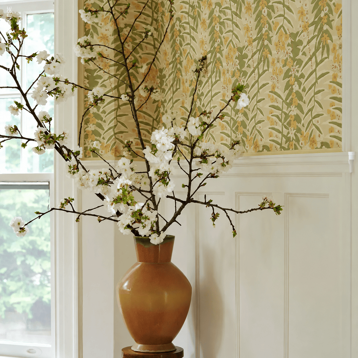 Schumacher Ashbee Botanical Wallpaper