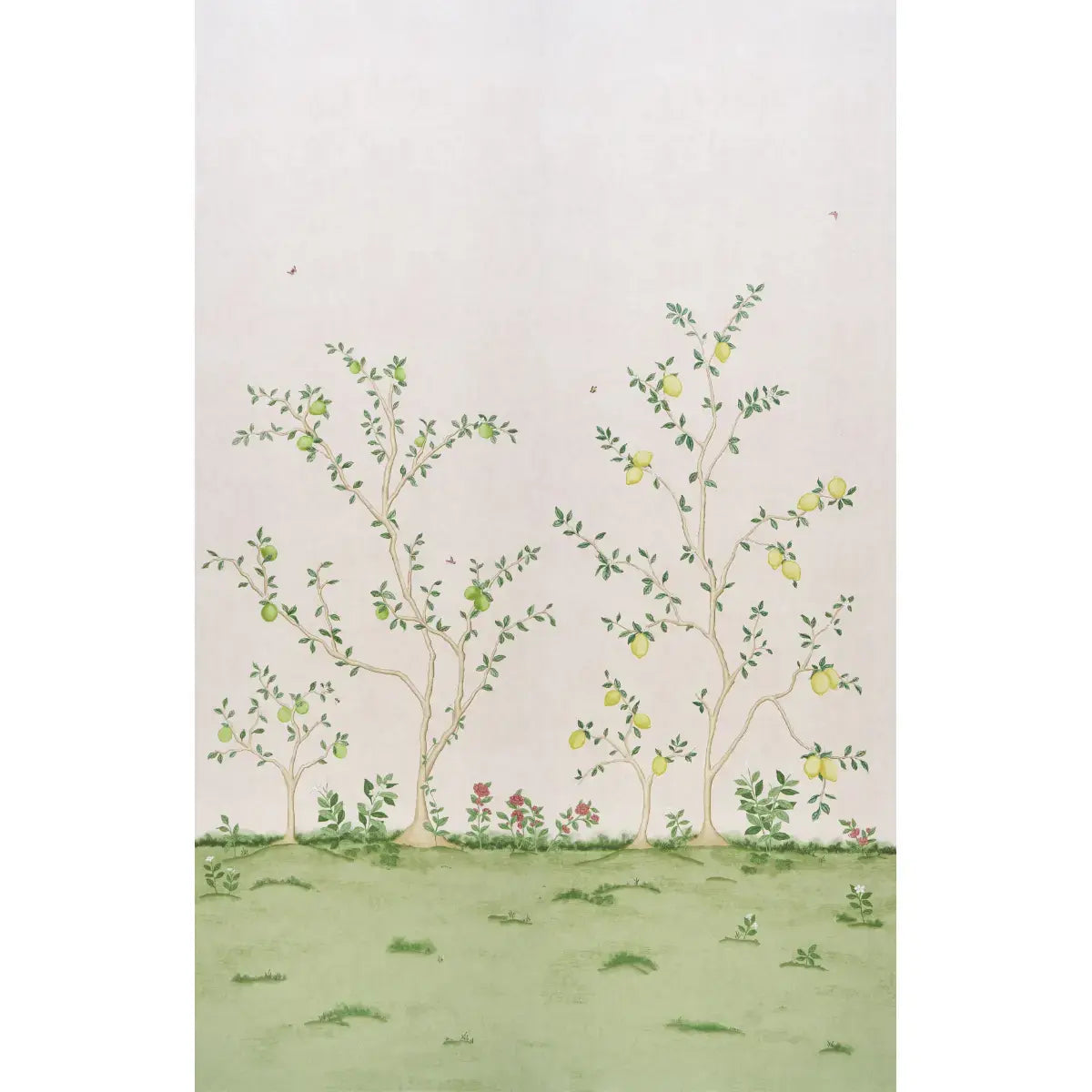 Schumacher Blush / 2 panels Citrus Blossom 2 Panel Set Wallpaper