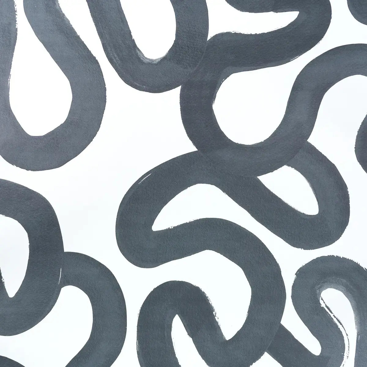 Schumacher Carbon / 10 yards Trace Wallpaper