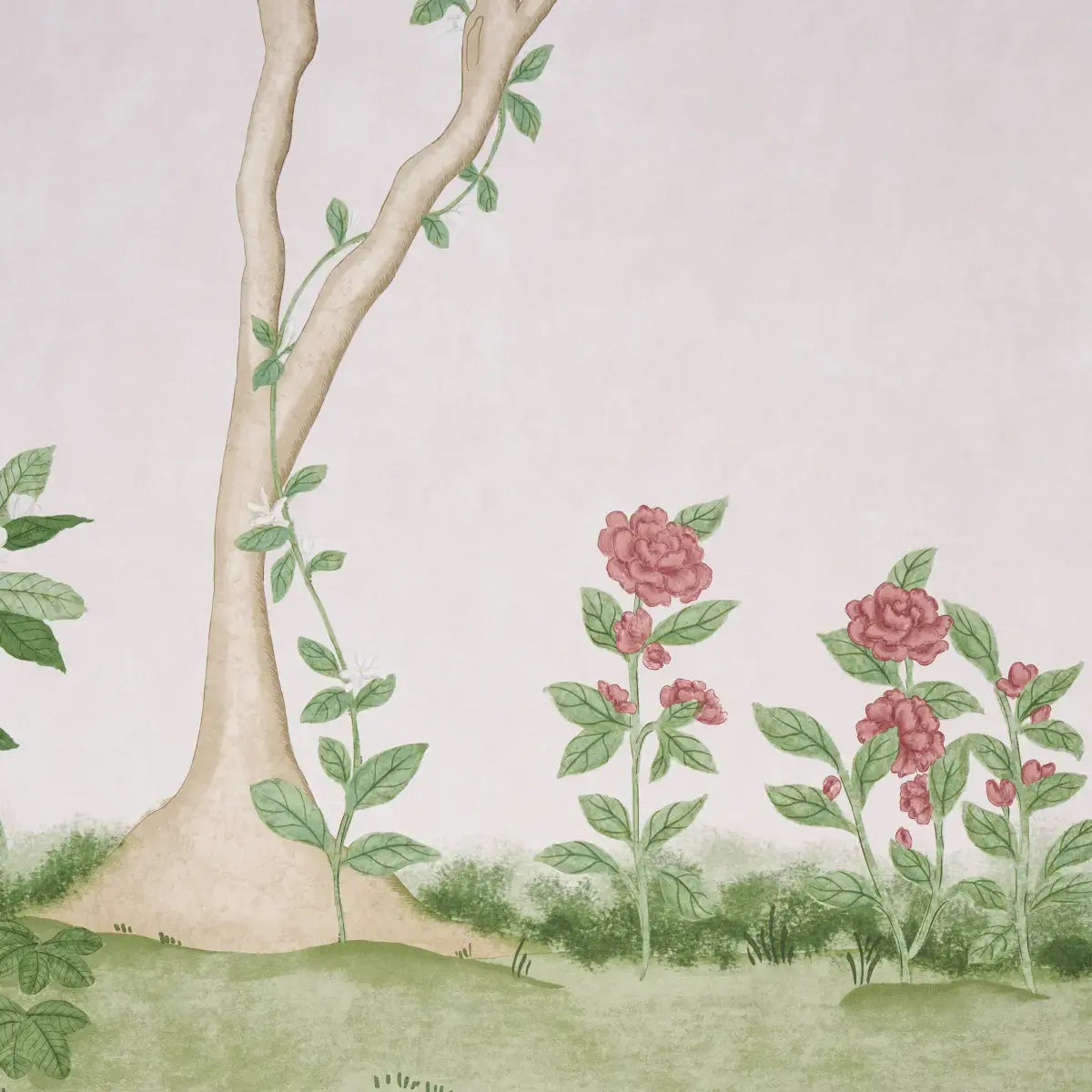 Schumacher Citrus Blossom 2 Panel Set Wallpaper