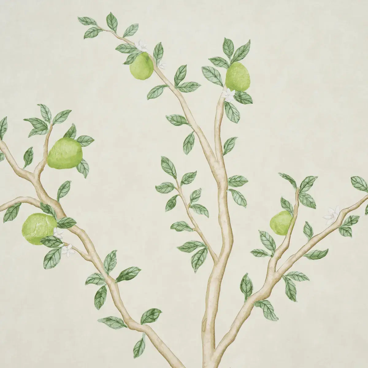 Schumacher Citrus Blossom 2 Panel Set Wallpaper
